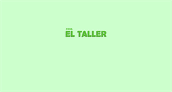 Desktop Screenshot of eltaller.actiu.info